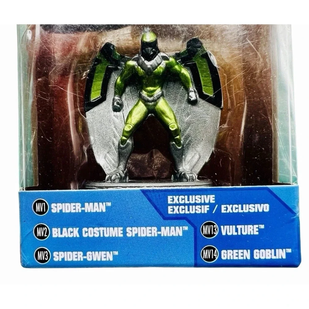 SPIDER-MAN 5-Pack Nano Metalfigs Die-Cast‎ Marvel JadaToys New!!